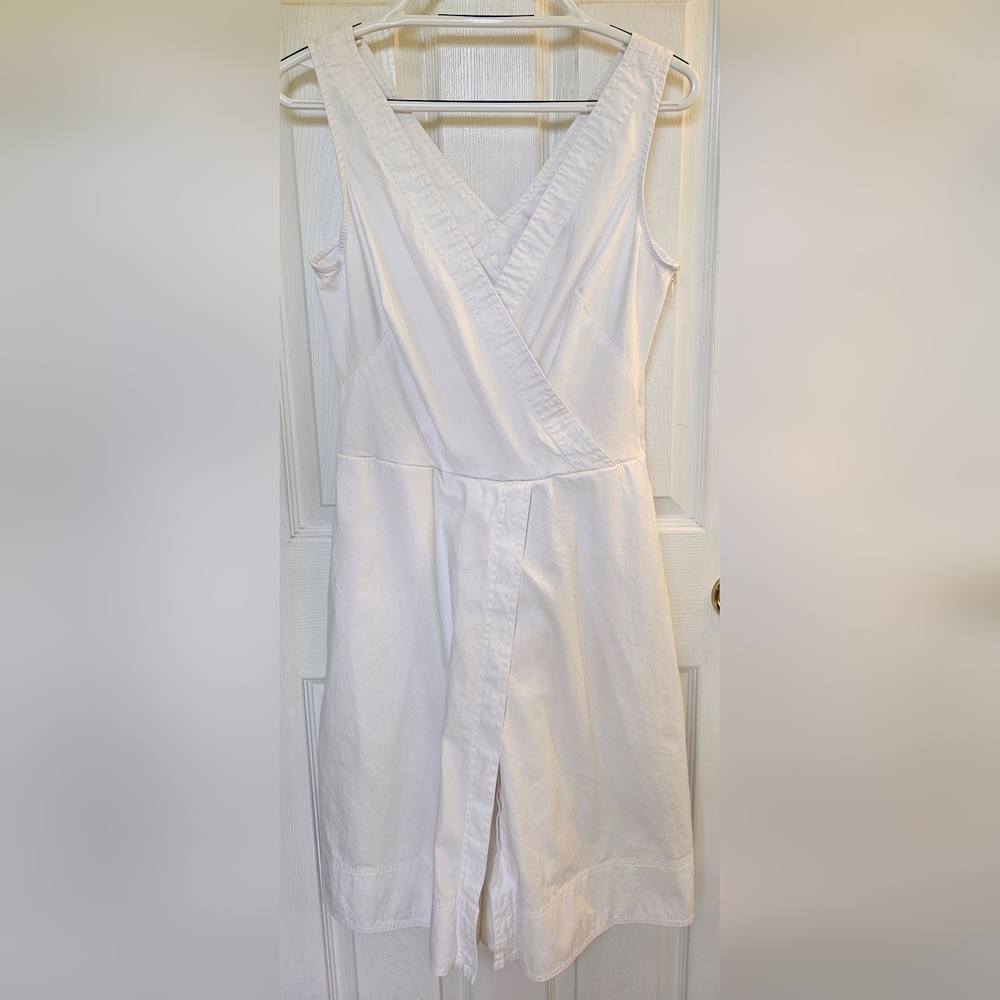 Lauren Ralph Lauren size 8 white jumpsuit dress